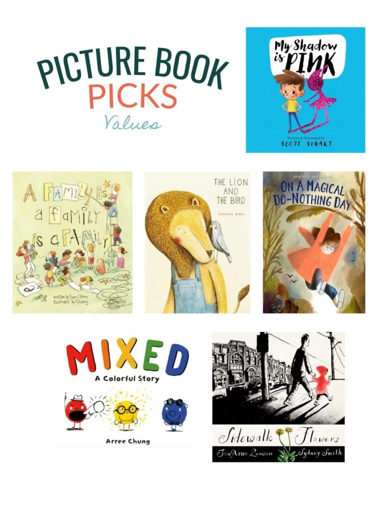 Picture Book Picks for 2024 for Values