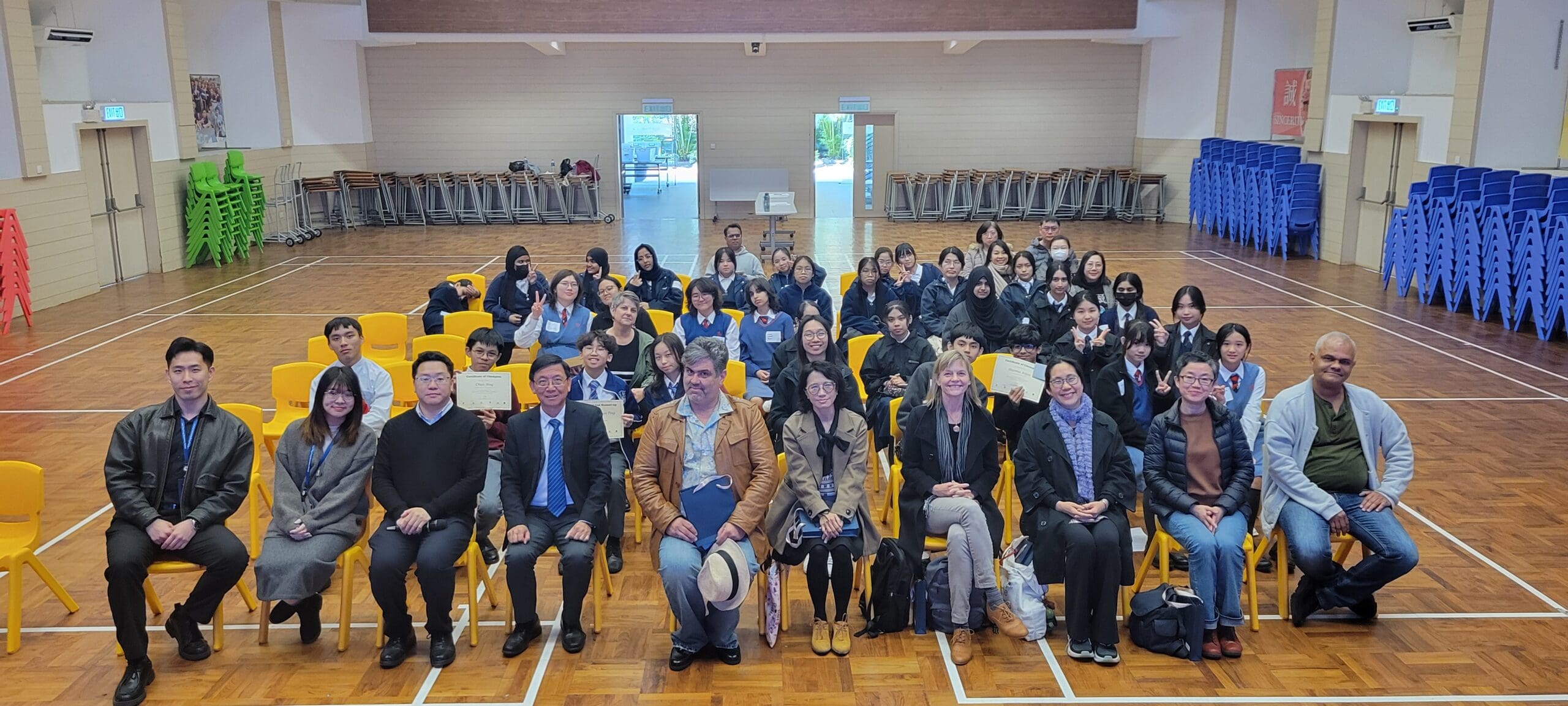 Group Photo interpretive reading competition Law TIng Pong Secondary School