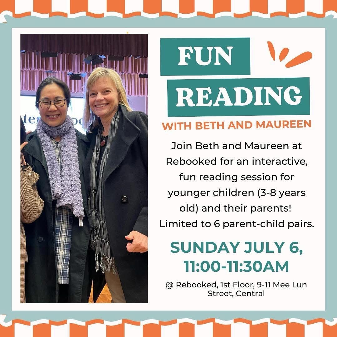 Fun Reading at Rebooked Maureen Tai Beth McNeilly